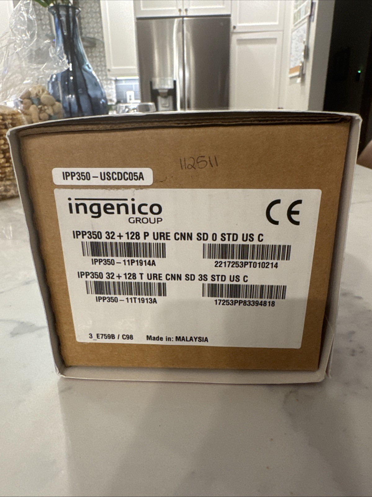 INGENICO IPP350- Power Supply. P/N# 11T1913A – NEW. Payment Device Credit Card