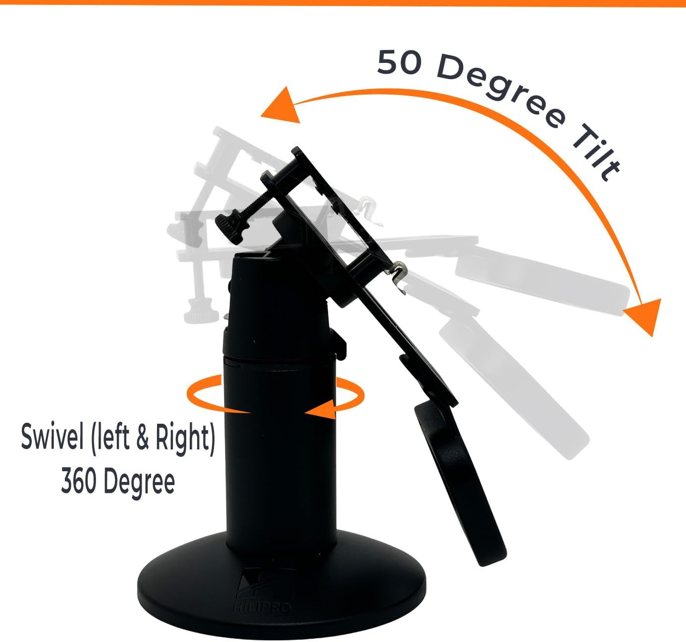 Point of Sale Stand -Swivel Stand for Ingenico Lane 3000, 3600, 5000, 7000, 8000