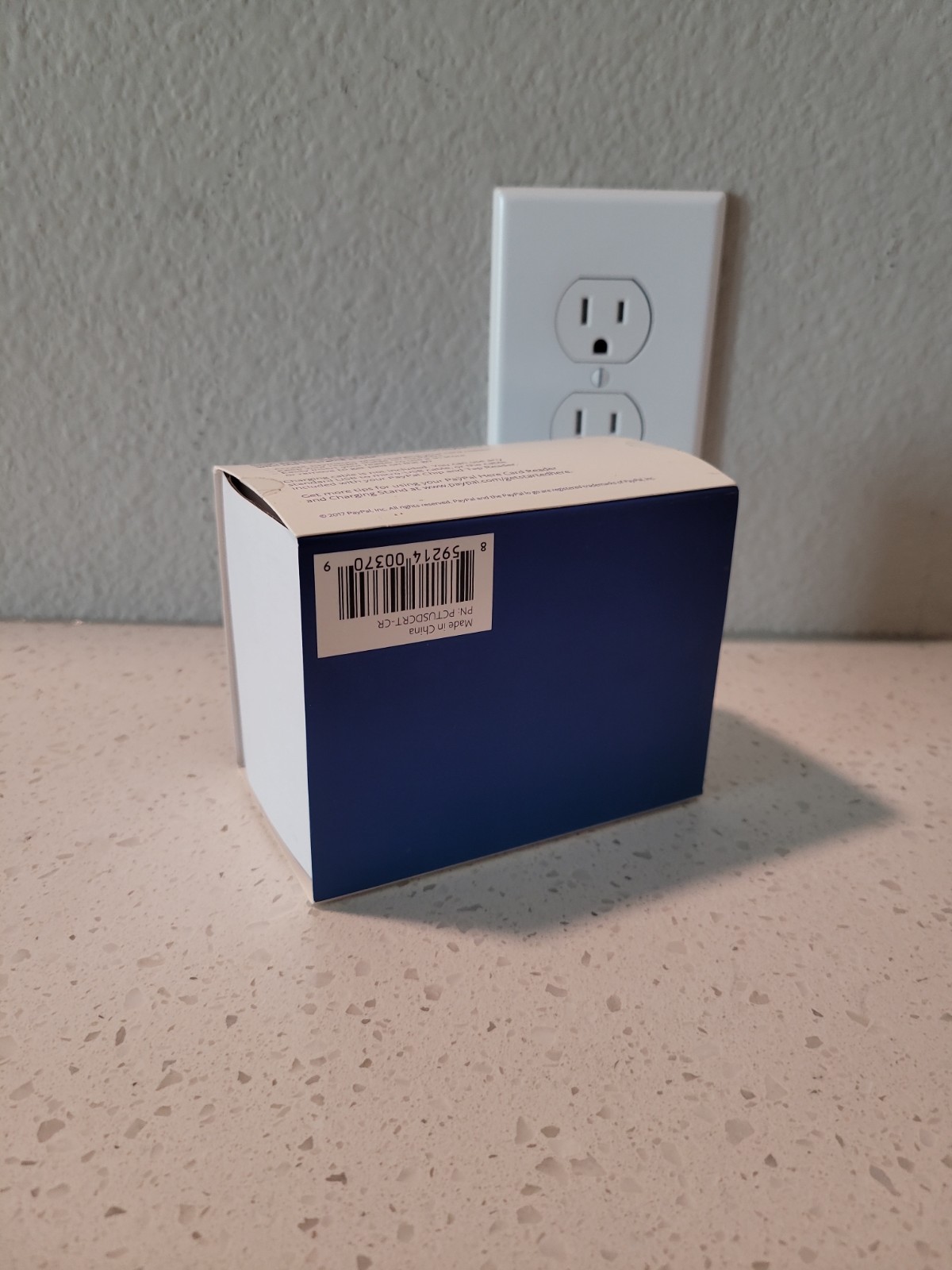 PAYPAL HERE CHIP & TAP READER + CHARGING STAND PCTUSDCRT