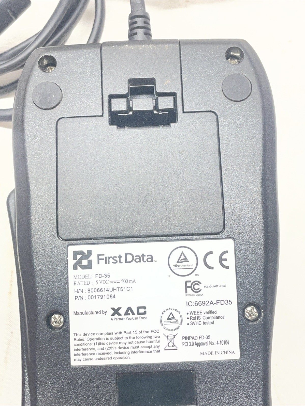 First Data FD-35 PIN Pad
