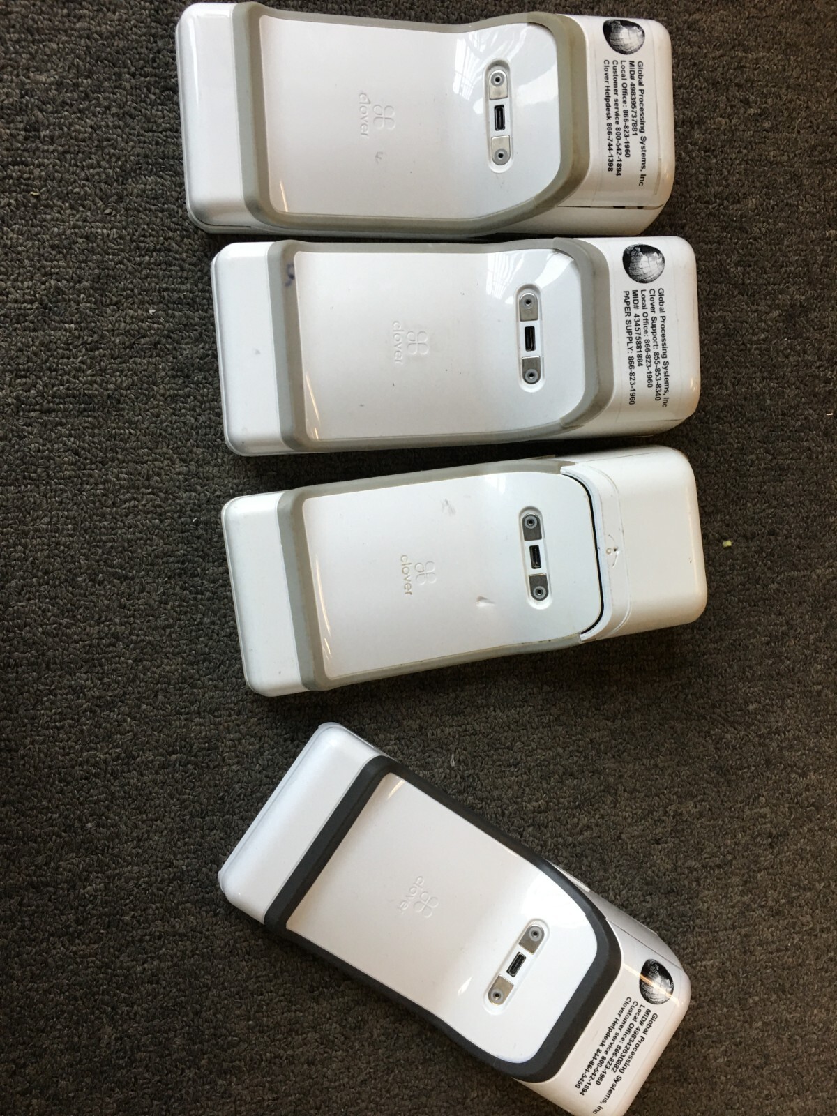 Lot of 4 Clover Flex 3x C401U & 1x403C -Locked to accounts/for parts