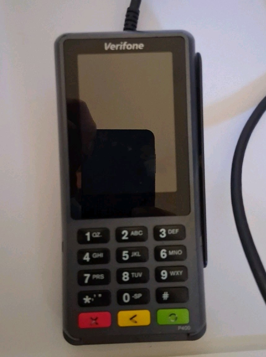 Verifone P400 Plus Credit Card Terminal M435-003-04-WWBɓ -5 SOLD AS IS