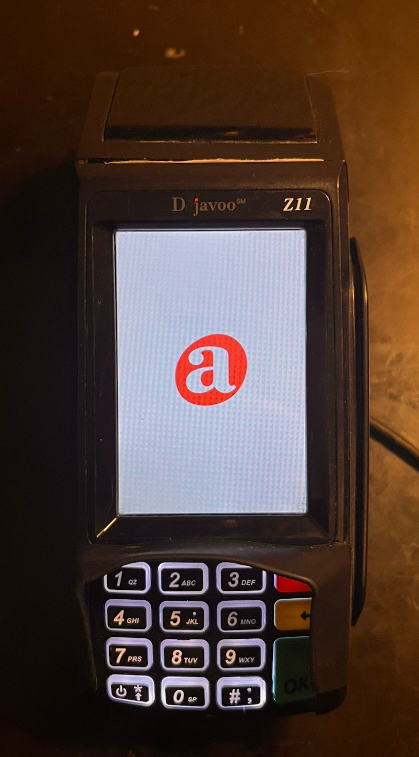 Dejavoo Z11 WiFi Touch Screen Credit Card Machine Terminal Locked VEGA3000