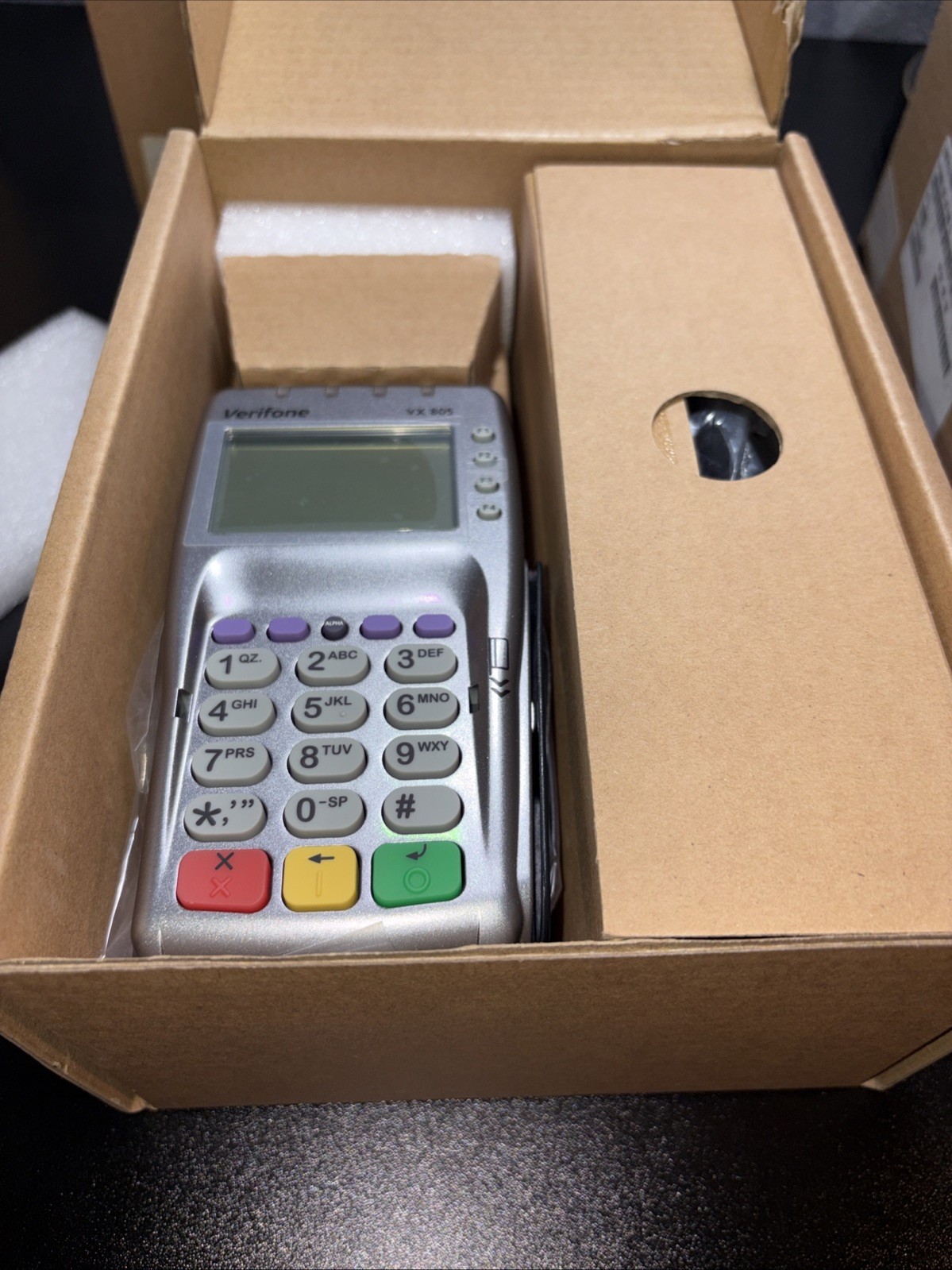 VeriFone VX805 CTLS Pin Pad Chip/Card Reader