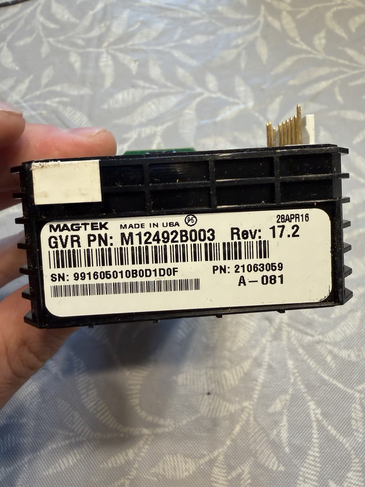 Magtek M1249B003 Rev 17.2 PN 21063059 USA