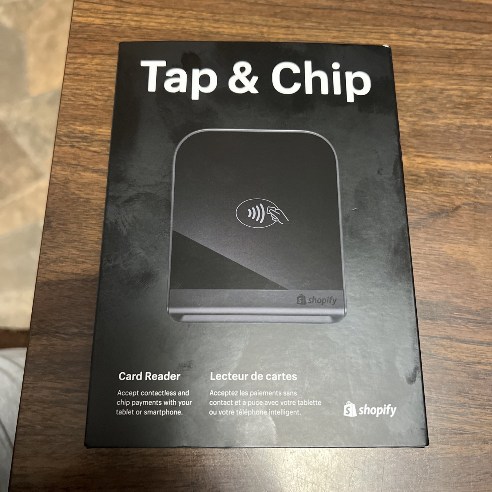 Shopify Tap & Chip Card Reader – New Never Opened Contactless EMV Payment Reader