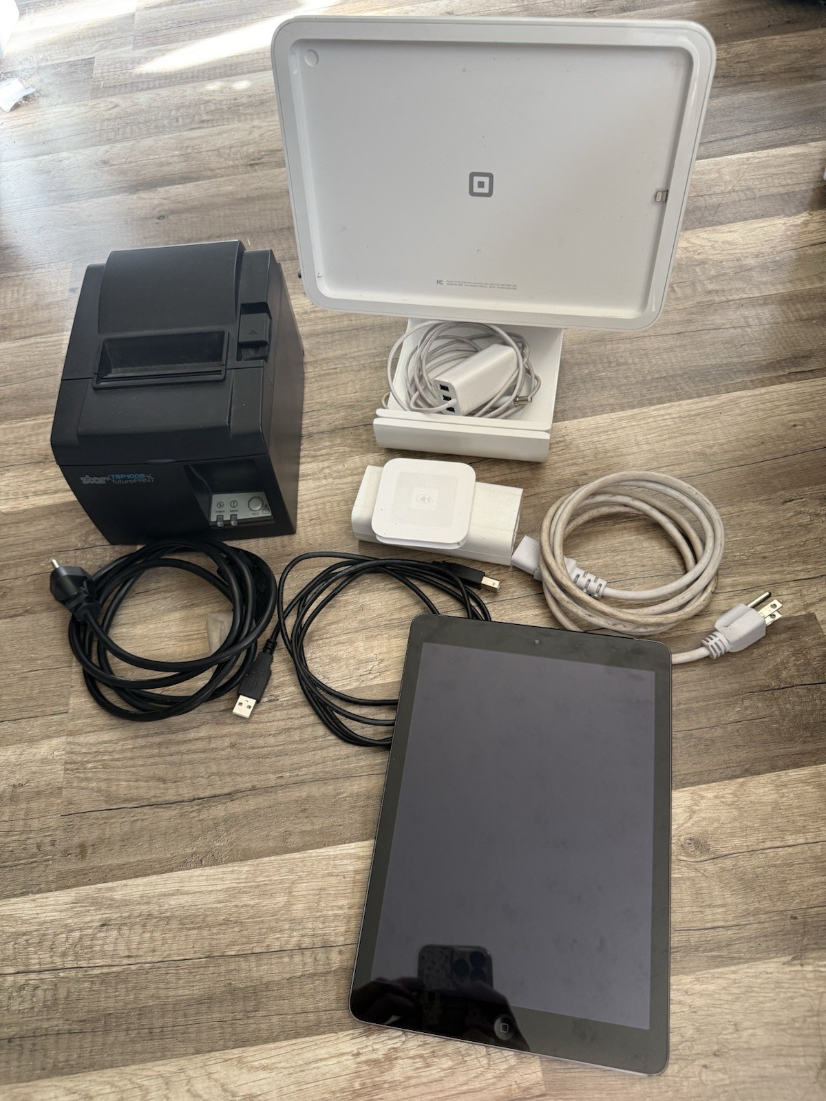Used Square Register POS System Bundle WITH iPad And Printer