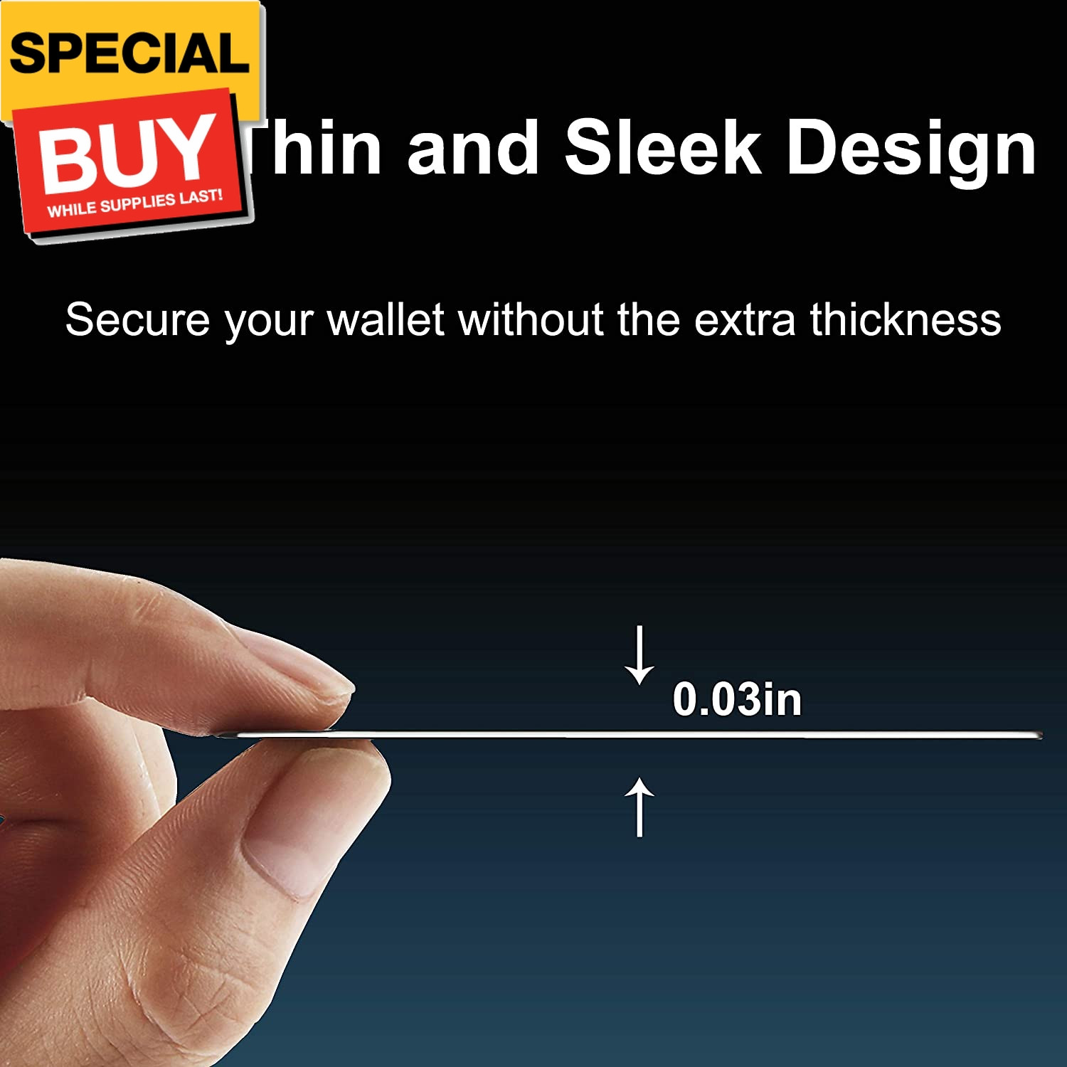 RFID Blocking Cards – 4 Pack, Premium Contactless NFC Debit Credit Card Passport