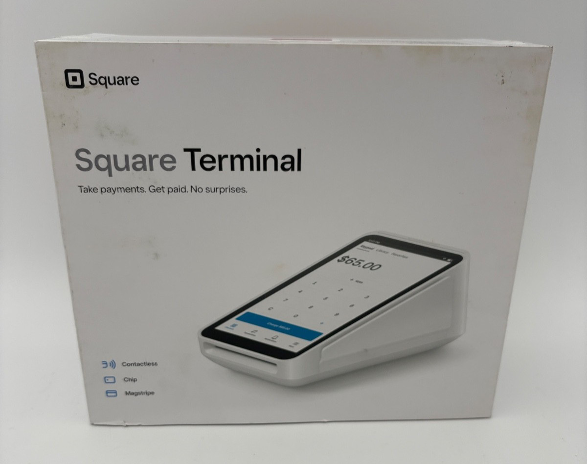 Square Terminal Credit Card Machine – Used in Box SPD2-01