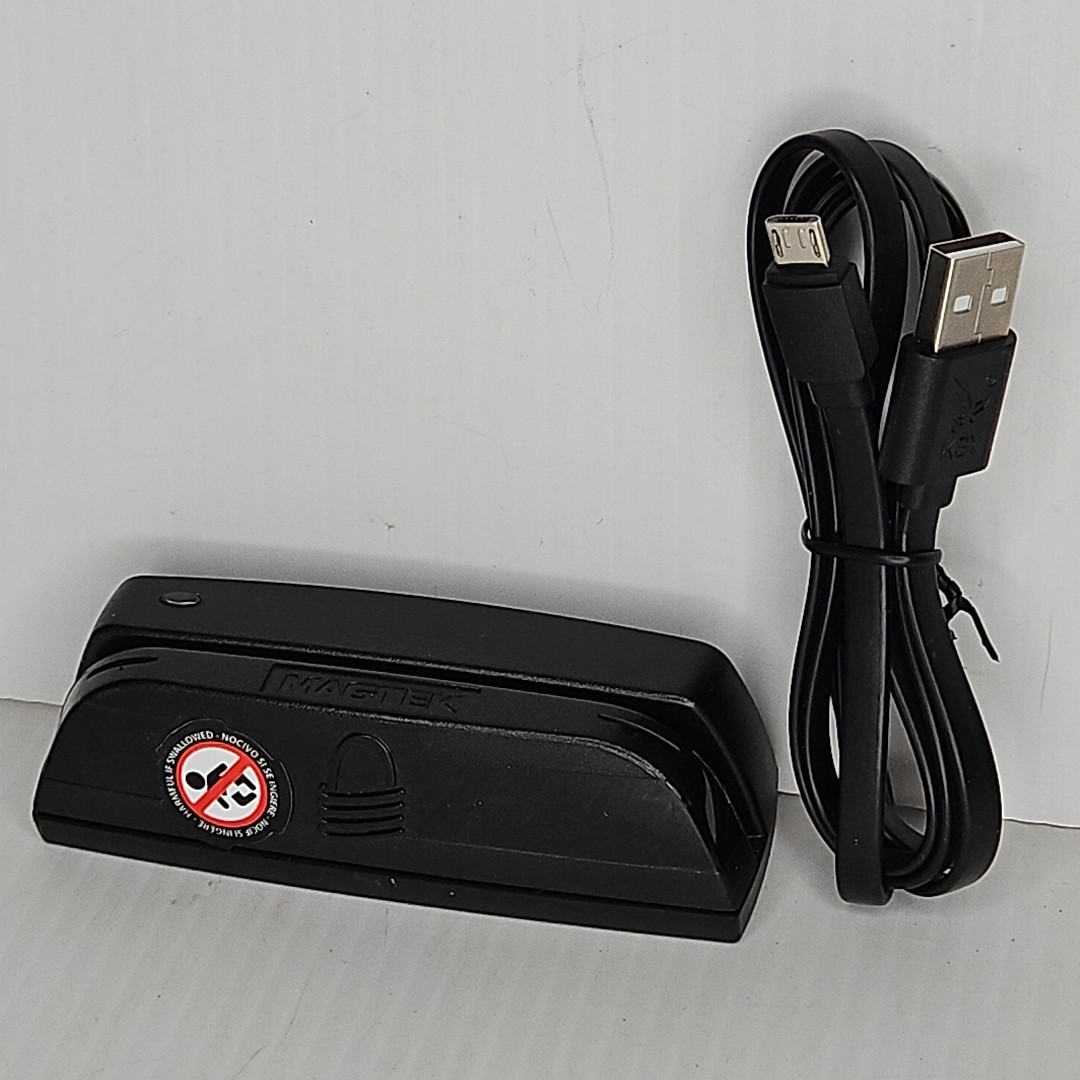 MagTek USB Magnetic Stripe Card Reader MSR 21073145