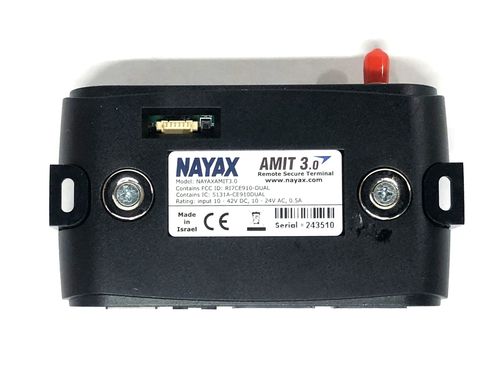NAYAX Remote Secure Terminal Kit AMIT3.0 PARTS ONLY