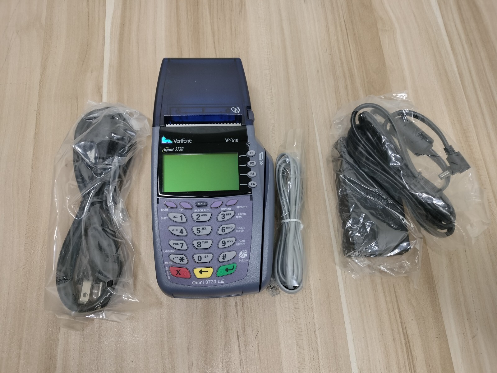 VERIFONE OMNI 5100 ETHERNET CREDIT CARD TRANSACTION TERMINAL VX510