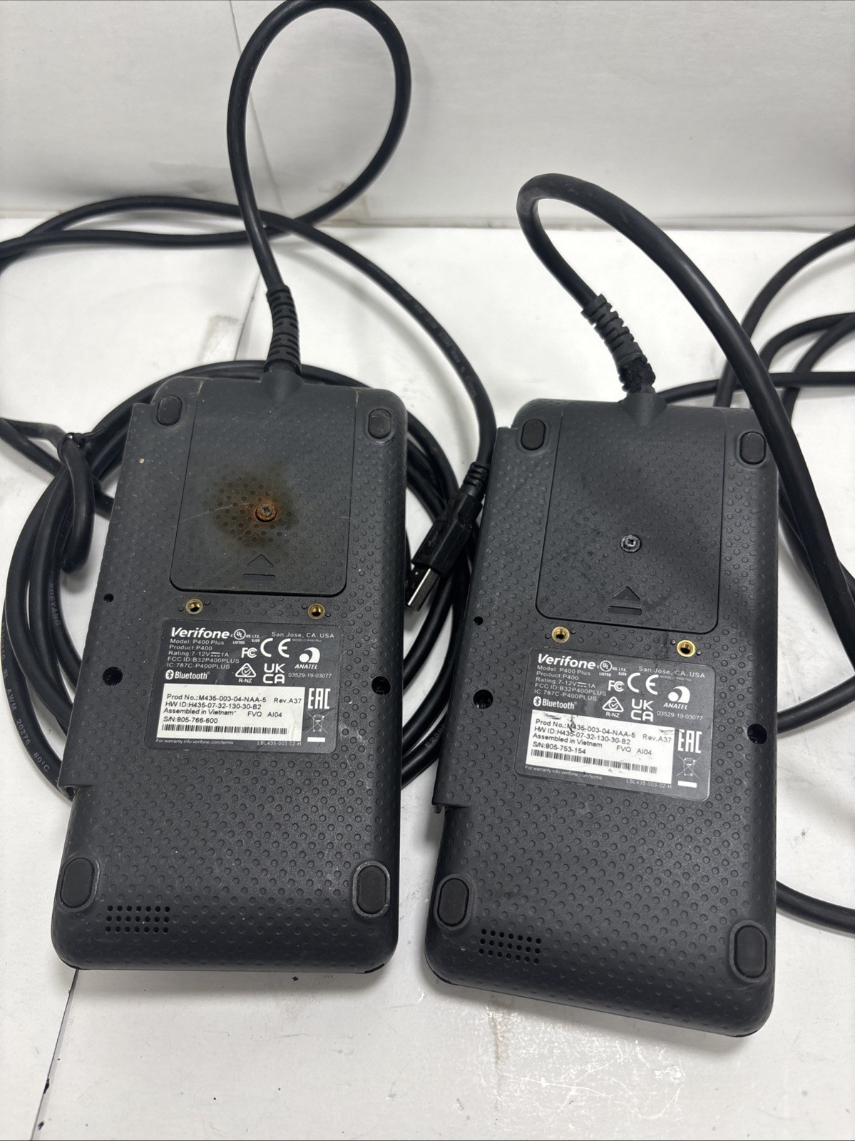 Verifone P400 Plus Stripe Lightspeed Credit Card Terminal .. parts only
