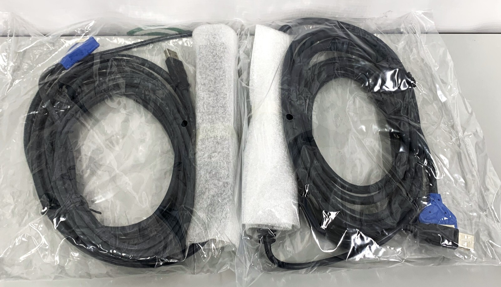 Lot of 10 New Verifone 23741-02-R REV C Blue Mx USB Cable for Mx850 Mx860 Mx870