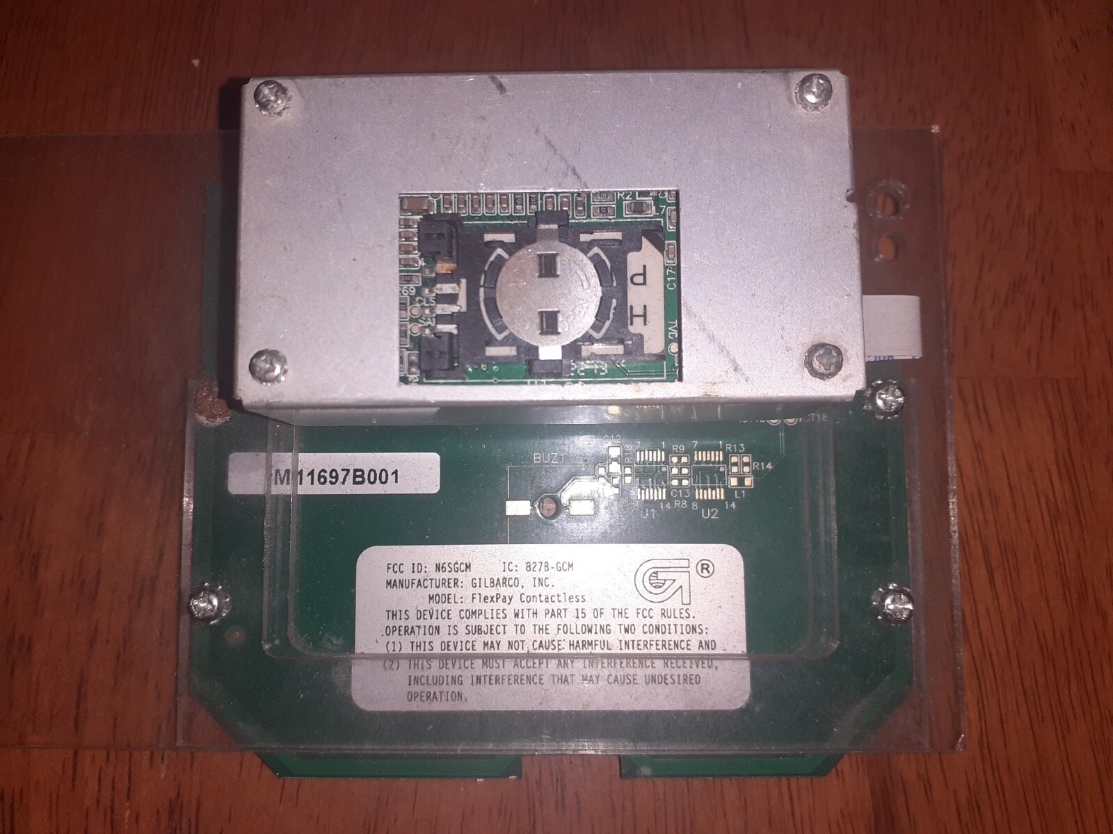 Gilbarco Veeder-Root FlexPay Contactless Module M11697B001