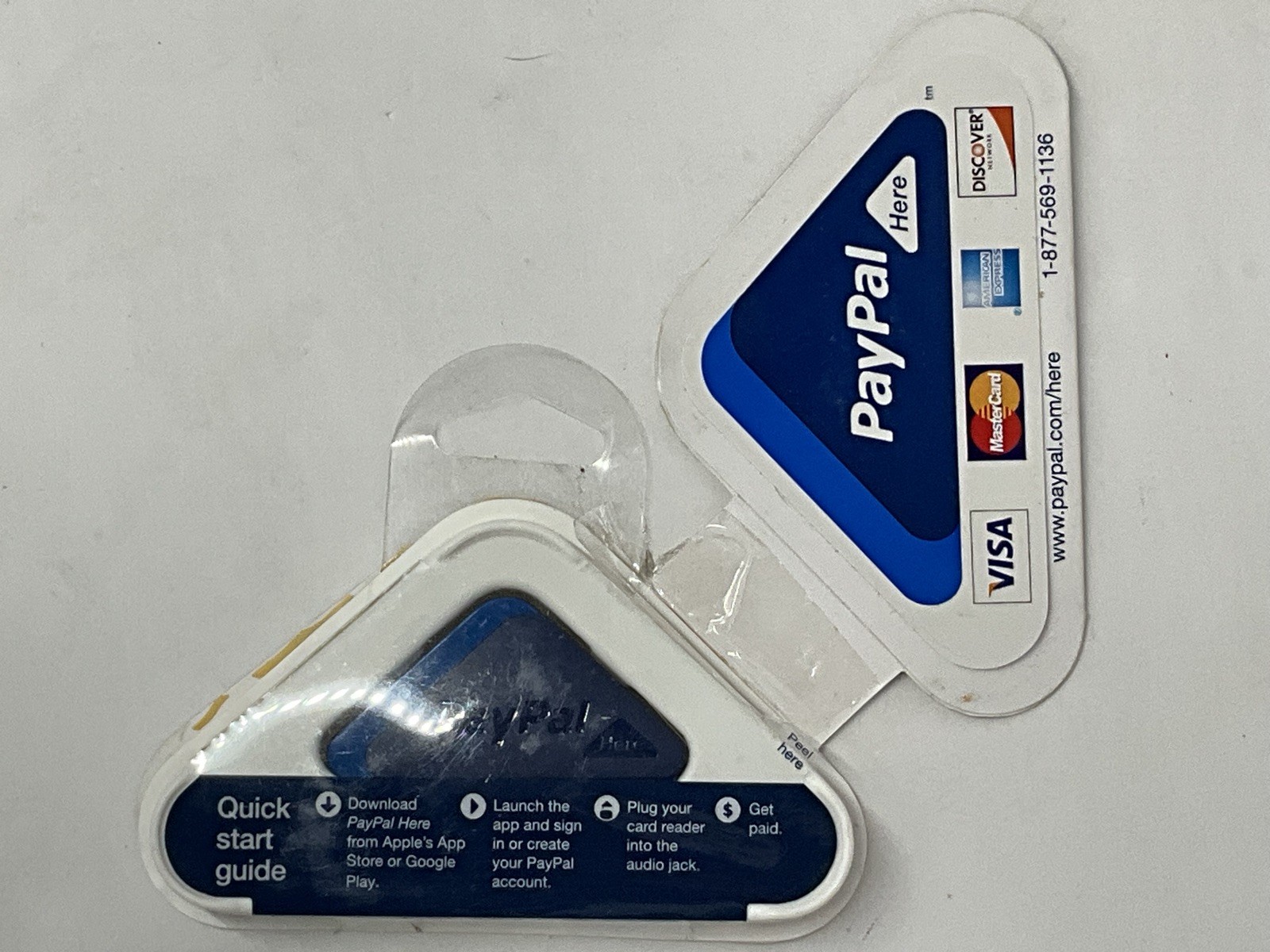 PayPal Mobile Credit Card Reader Swiper For iPhone and Android-NEW