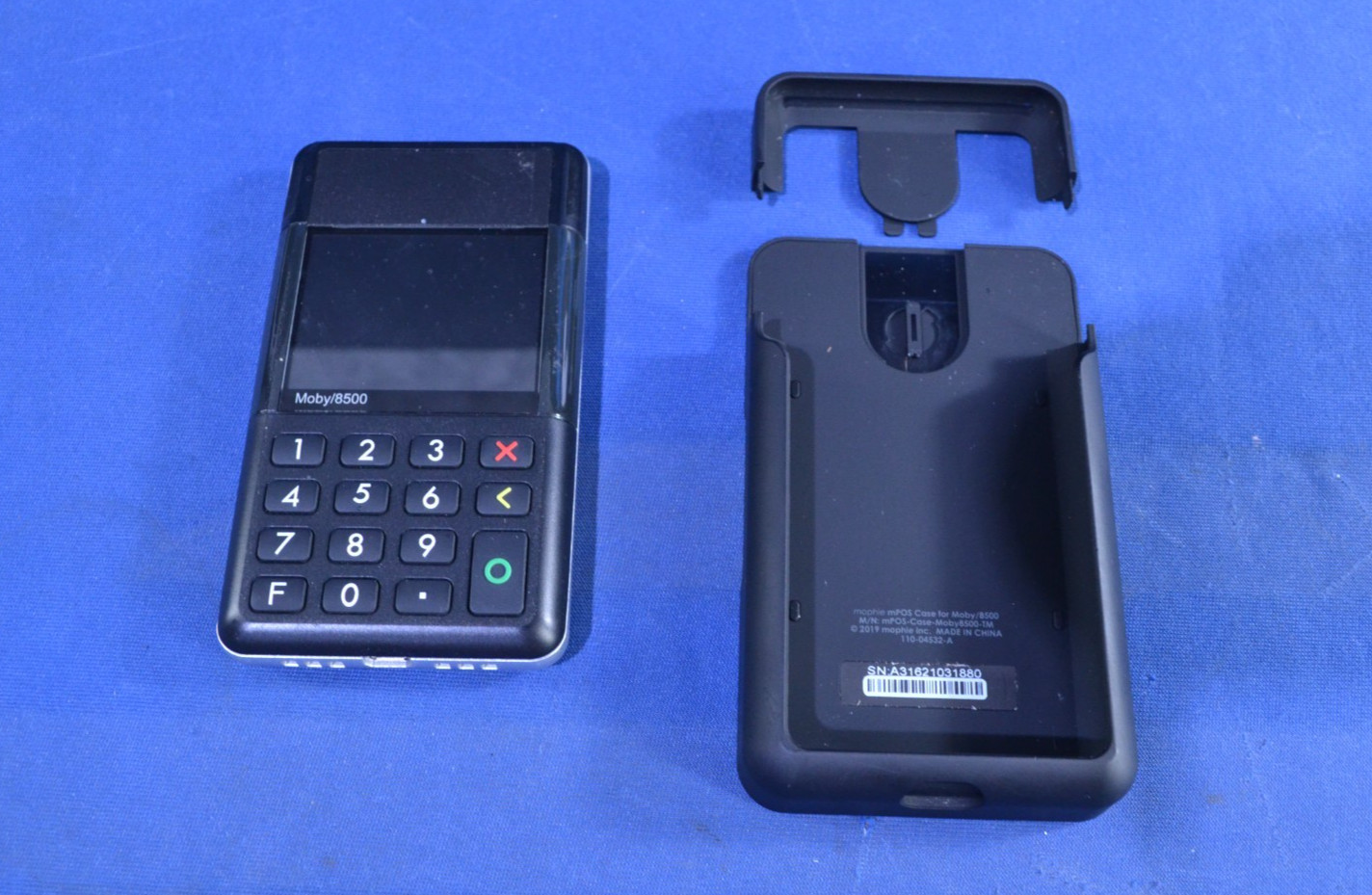 Lot of 3 Ingenico Moby 8500 P8F506-09215A mPOS Smart Card Reader (J072104)