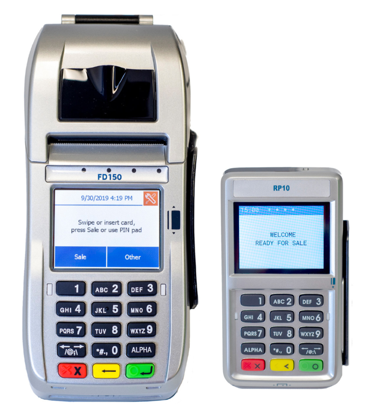 First Data FD150 Credit Card Machine with RP10 PINpad Included *UNLOCKED*