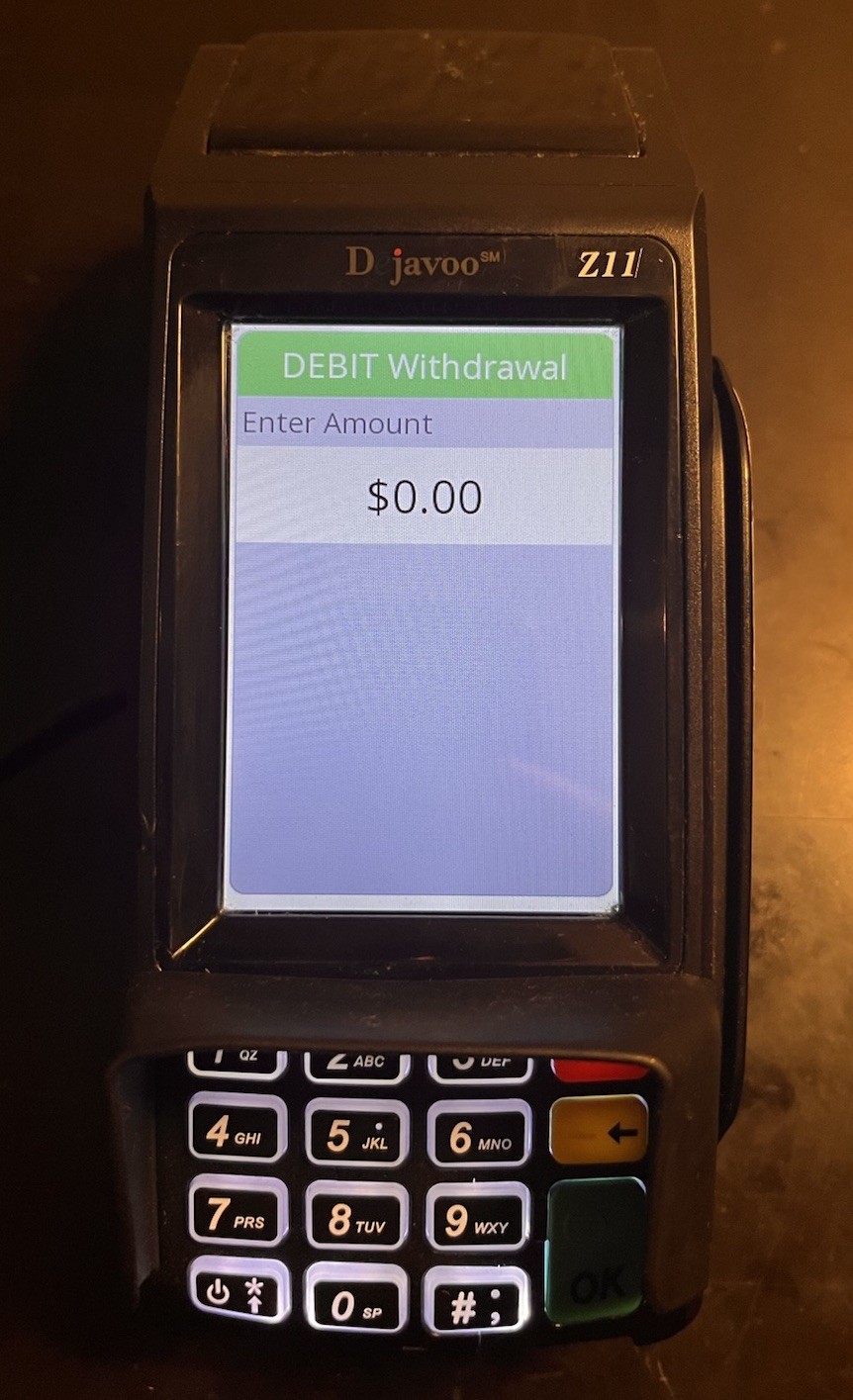 Dejavoo Z11 WiFi Touch Screen Credit Card Machine Terminal Locked VEGA3000