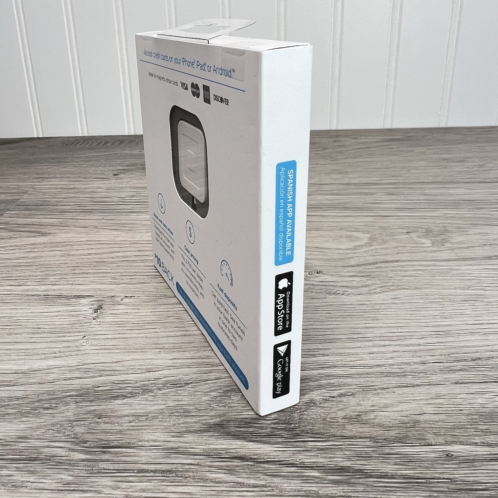NEW Square Reader for Magstripe (Headset Jack) – Works with iPhone iPad Android