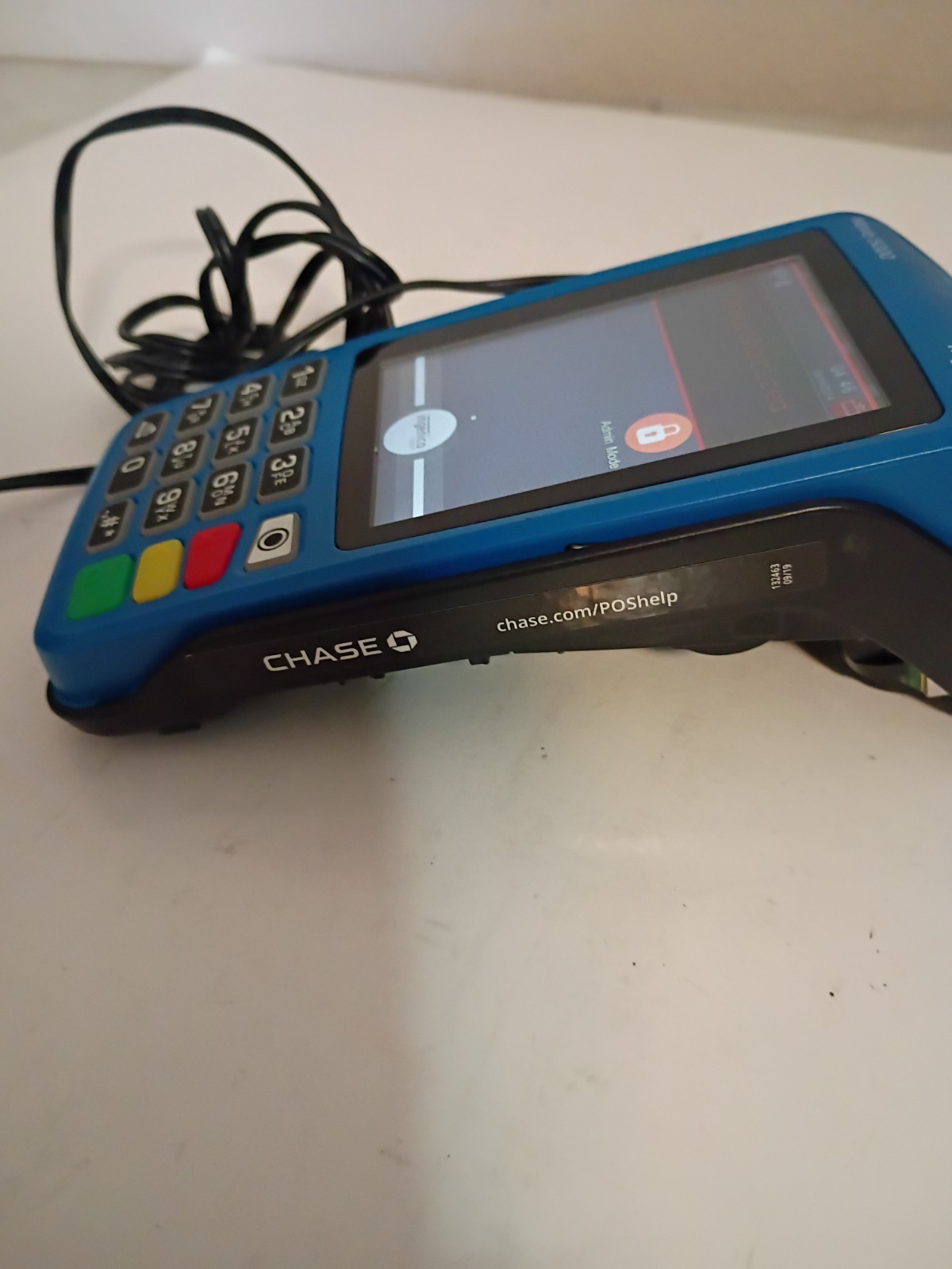 Used Ingenico Move 5000 Payment Card Machine Cl 4g/WIFI/BT Locked As Is