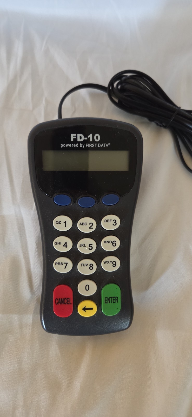 First Data FD‑10 PIN Pad Terminal – Untested – Credit/Debit Keypad
