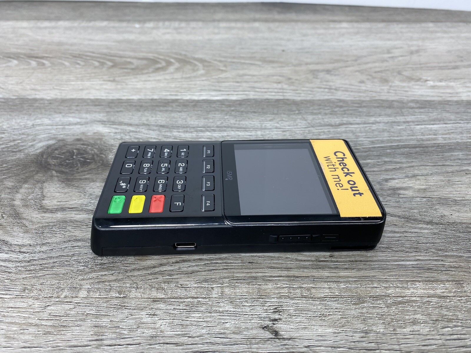 *INGENICO* ISMP4 ISMP 4 IMP657-11T3555C Terminal with Barcode Reader