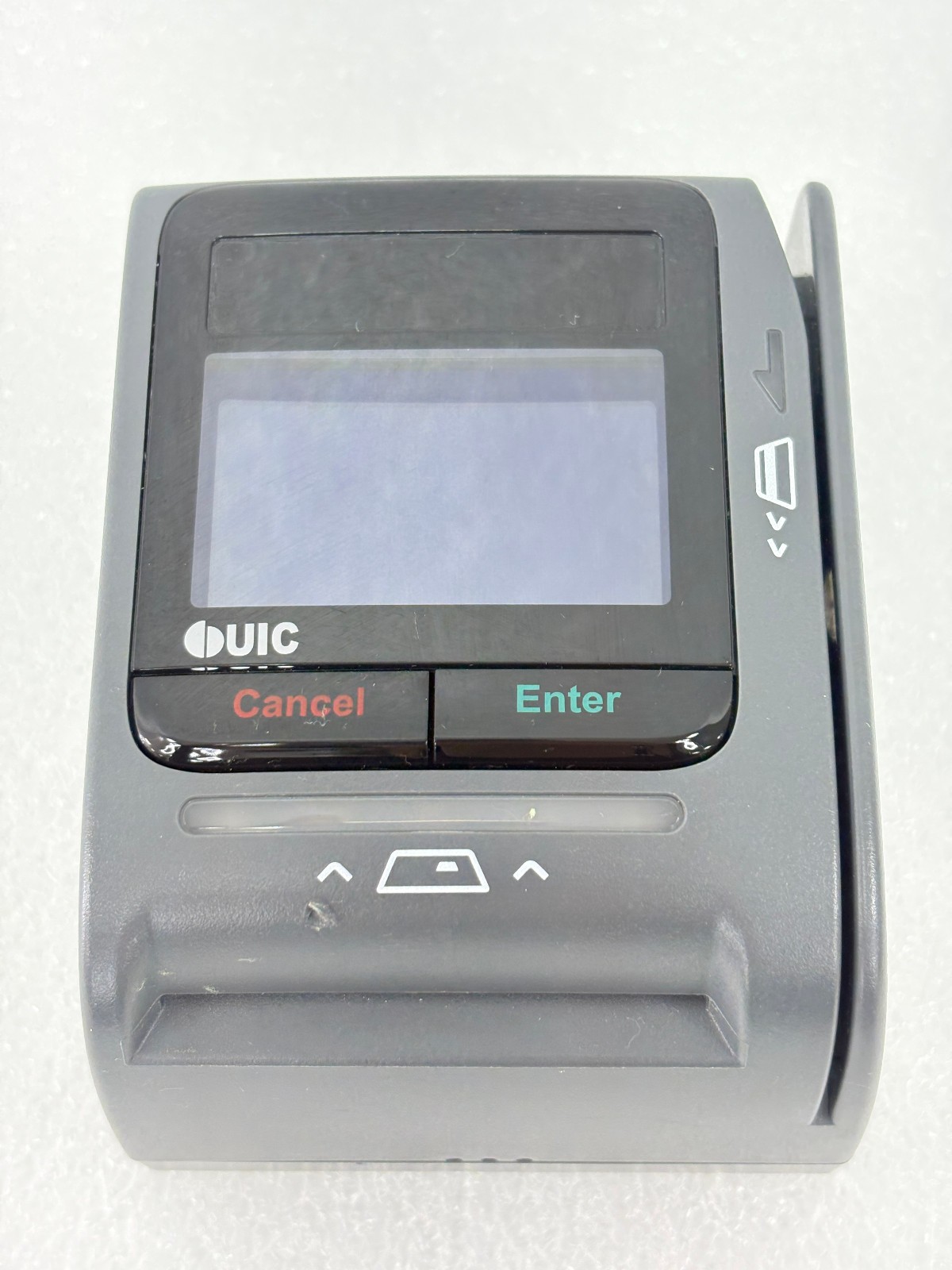 PRE OWNED | UIC BEZEL8 Contactless Smart Card POS Reader Terminal Only – Black