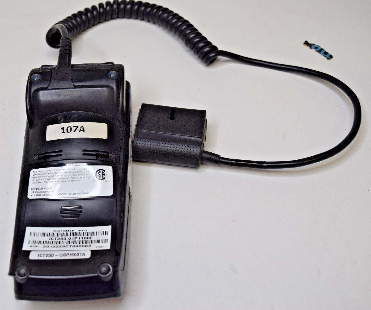 Ingenico iSC Touch 250 Payment Terminal with cord/cable