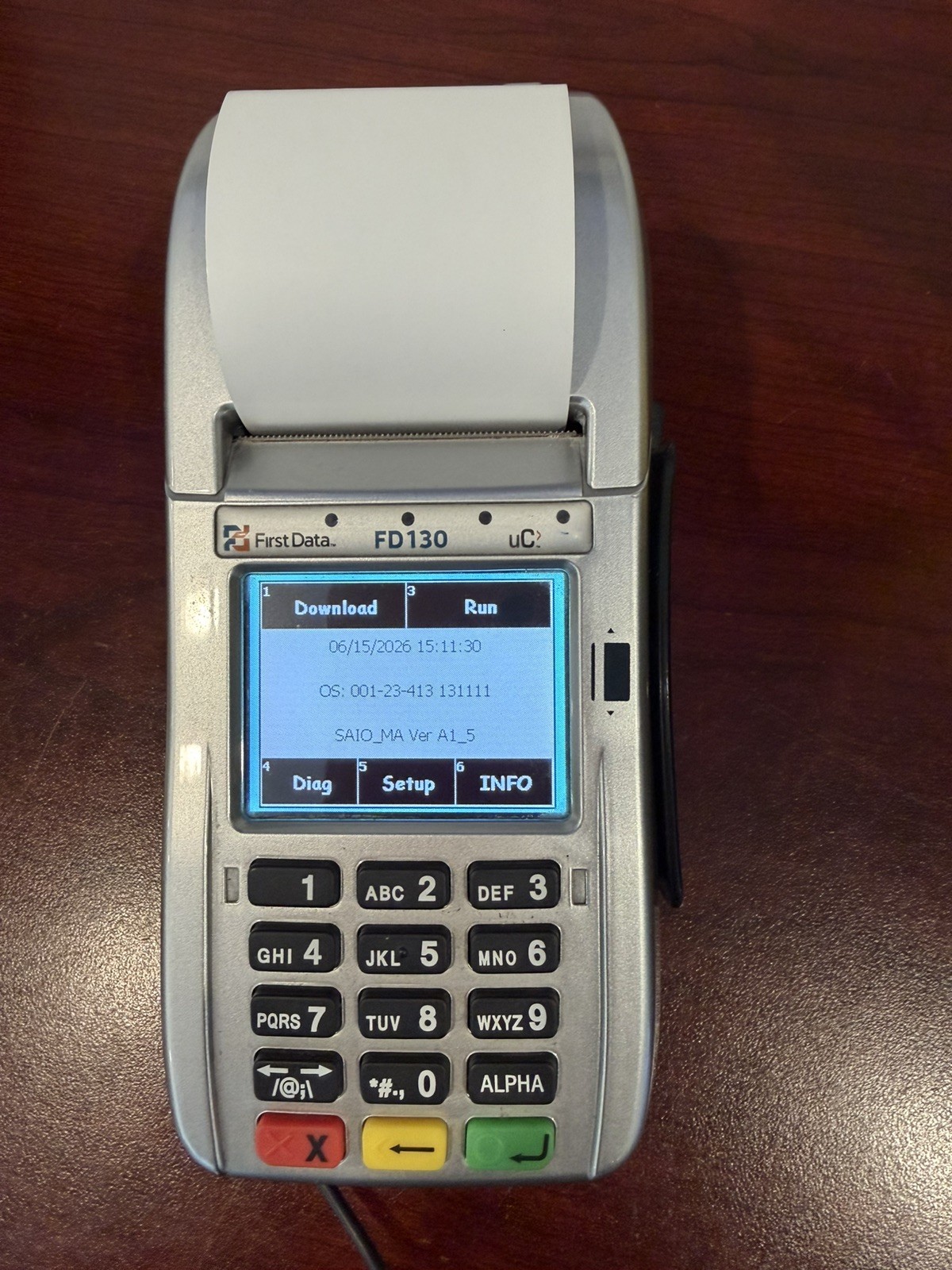 First Data FD130 Credit Card Terminal