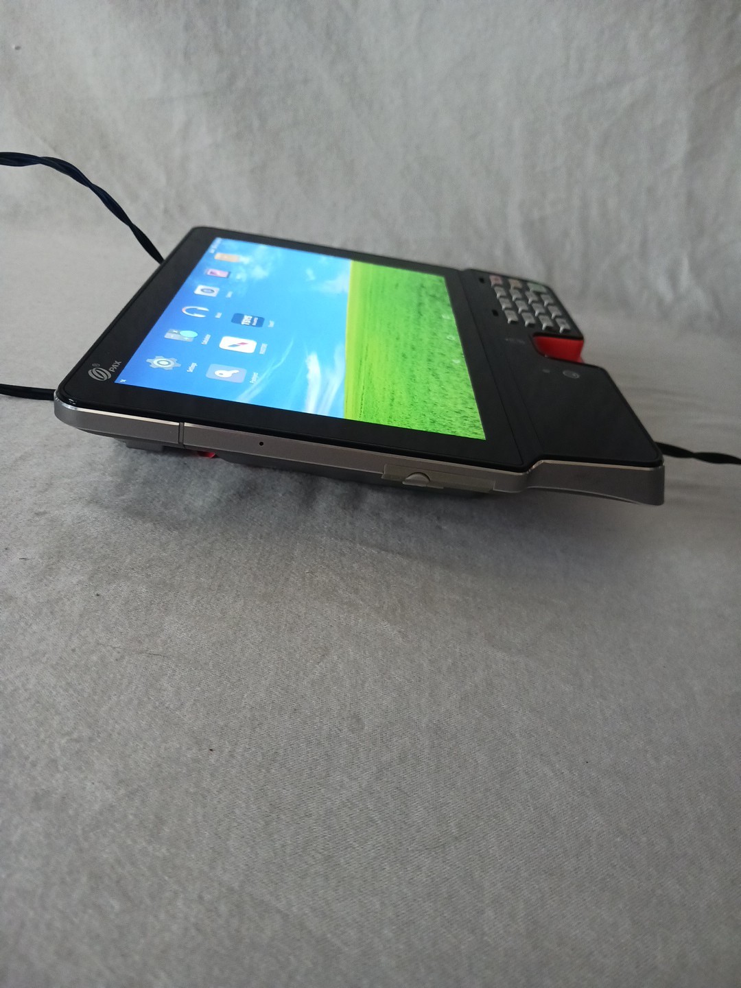 PAX Aries 8 Payment Terminal with AR6P-B0-5EA TESTED EUC (NO MOUNT OR 9V CORD)