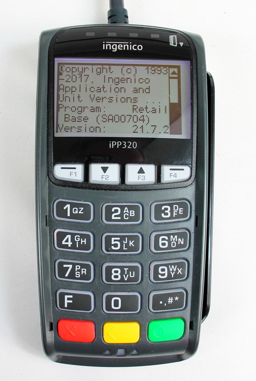 INGENICO IPP320 POS CARD READER KIT ~ READER, COMBOX, AC ADAPTER & CABLES