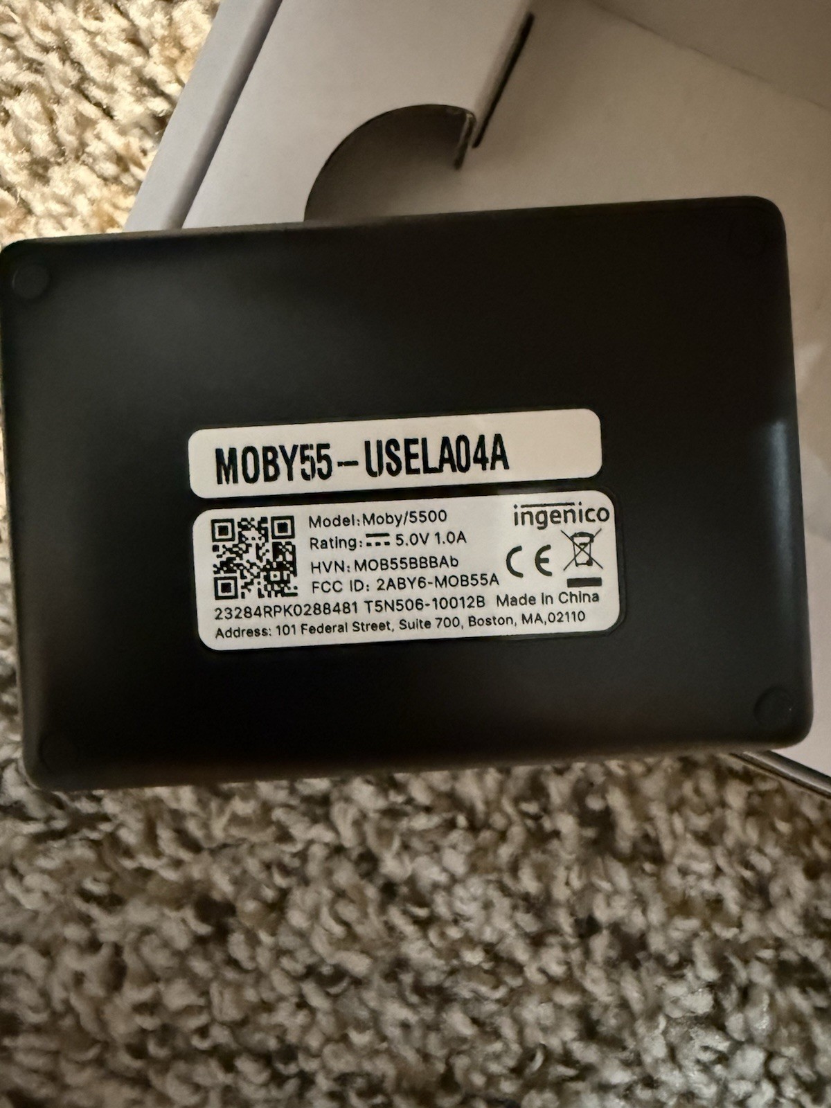 Ingenico Moby 5500 Card Reader