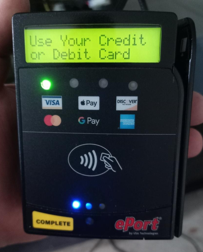 USAT Cantaloupe ePort Vendi Credit Card Reader For Vending Machines Tested Works
