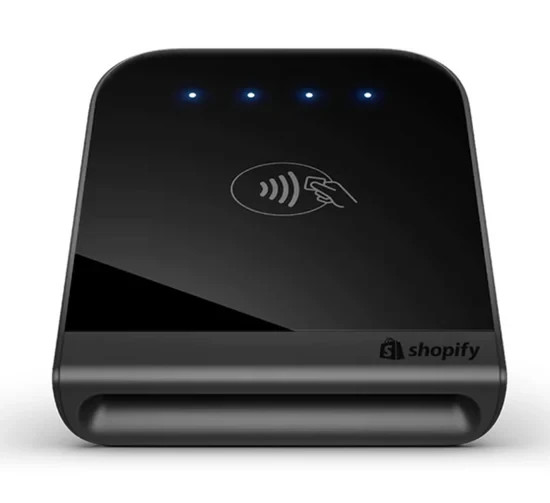 Shopify Tap & Chip Card Reader Model S1801B POS Wireless Bluetooth No Dock