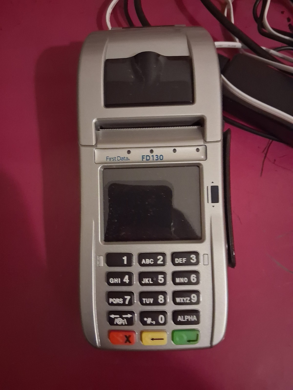 First Data FD130 Credit Card Terminal Wired Connectivity Series FD130 MPN FD130