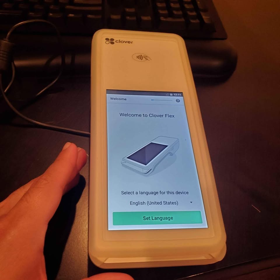 Clover C401U Flex LTE All-in-One Point-of-Sale Credit Card Reader 1YJ4BZZ000E