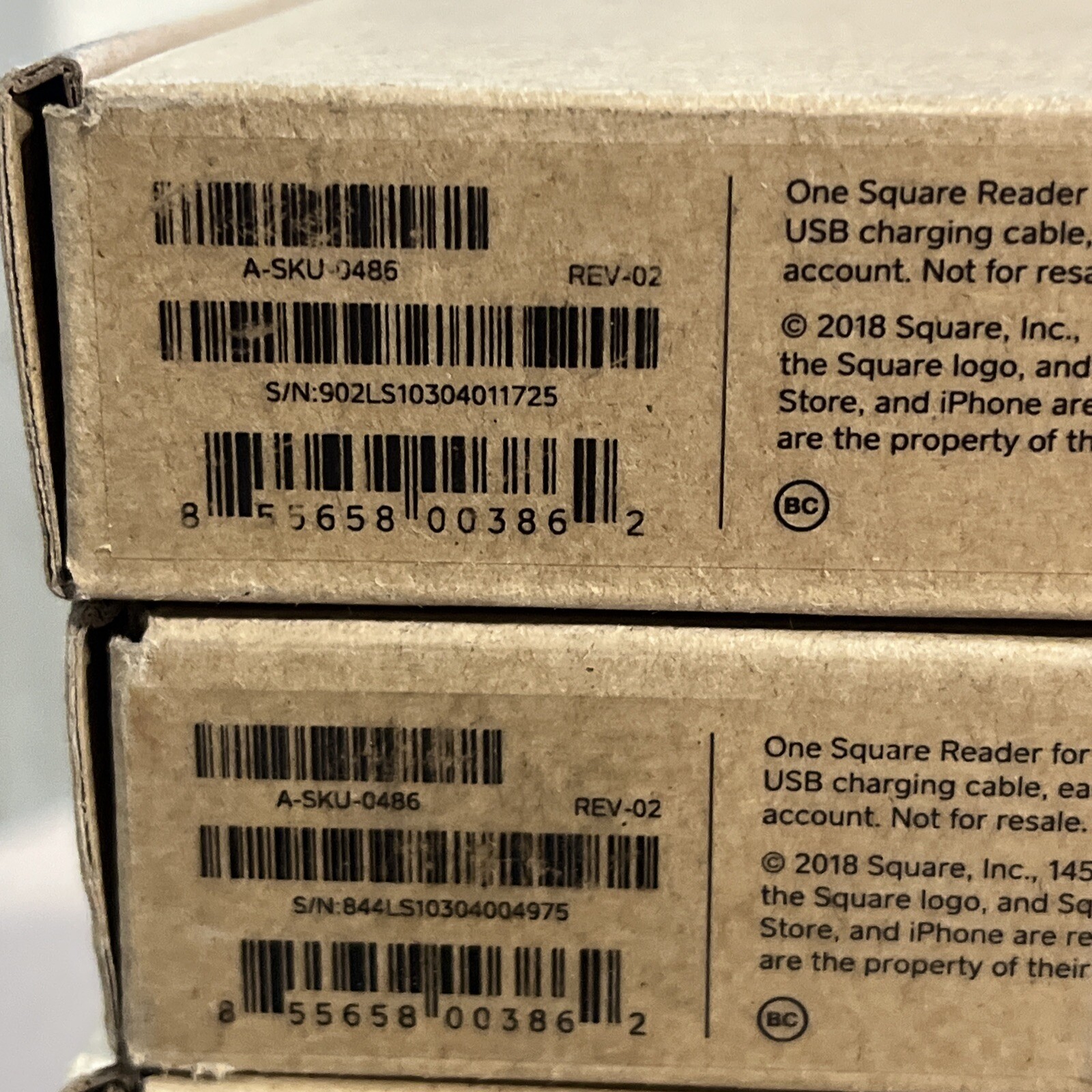 X6 SQUARE READER A-SKU-0486 CREDIT CARD AND CHIP READER