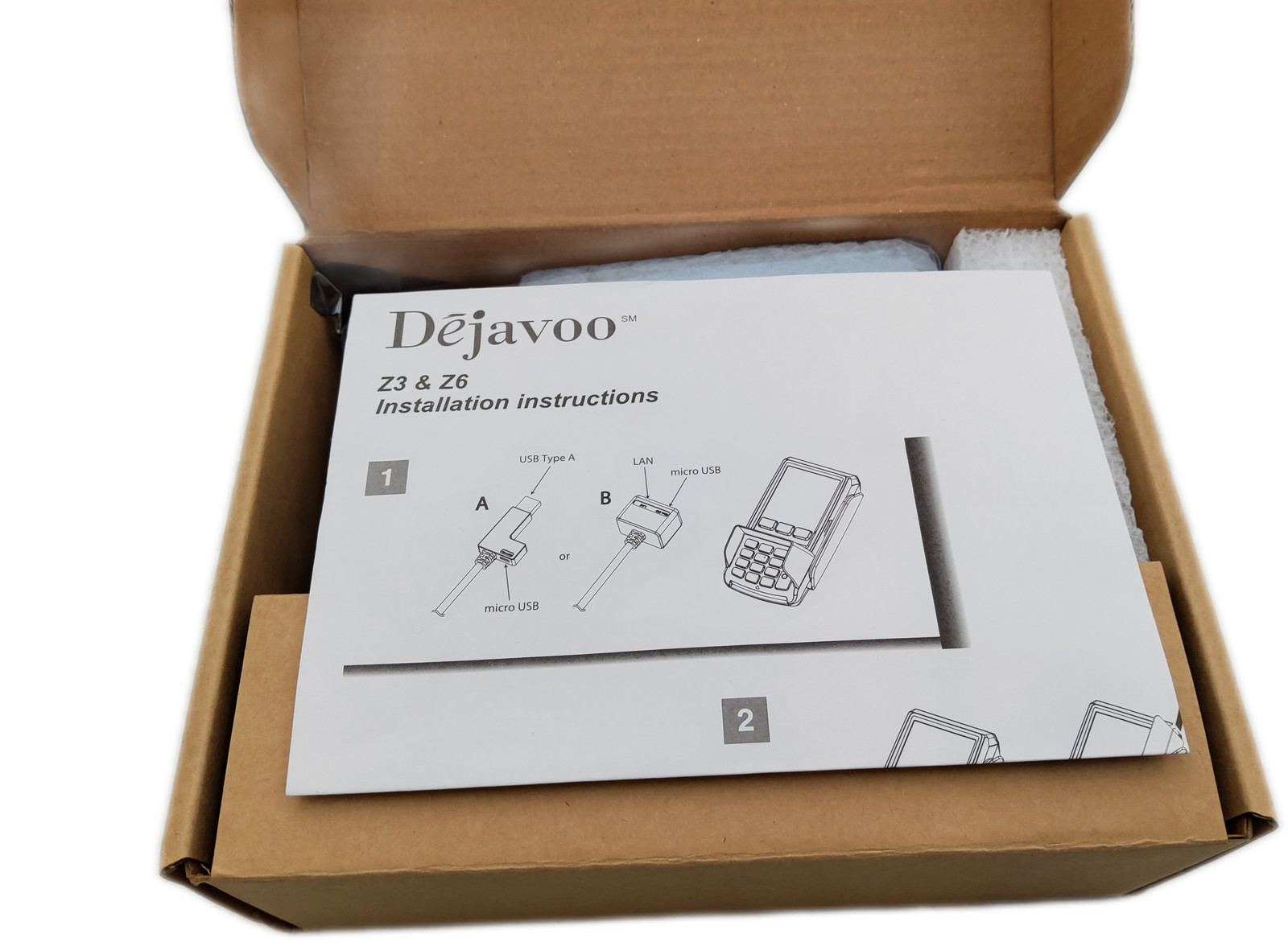 Dejavoo Z3 VEGA3000 Credit Card Terminal PIN Pad EMV NFC POS NEW
