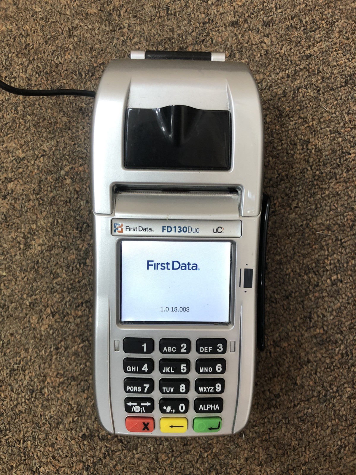 First Data FD130 EMV Credit Card Terminal