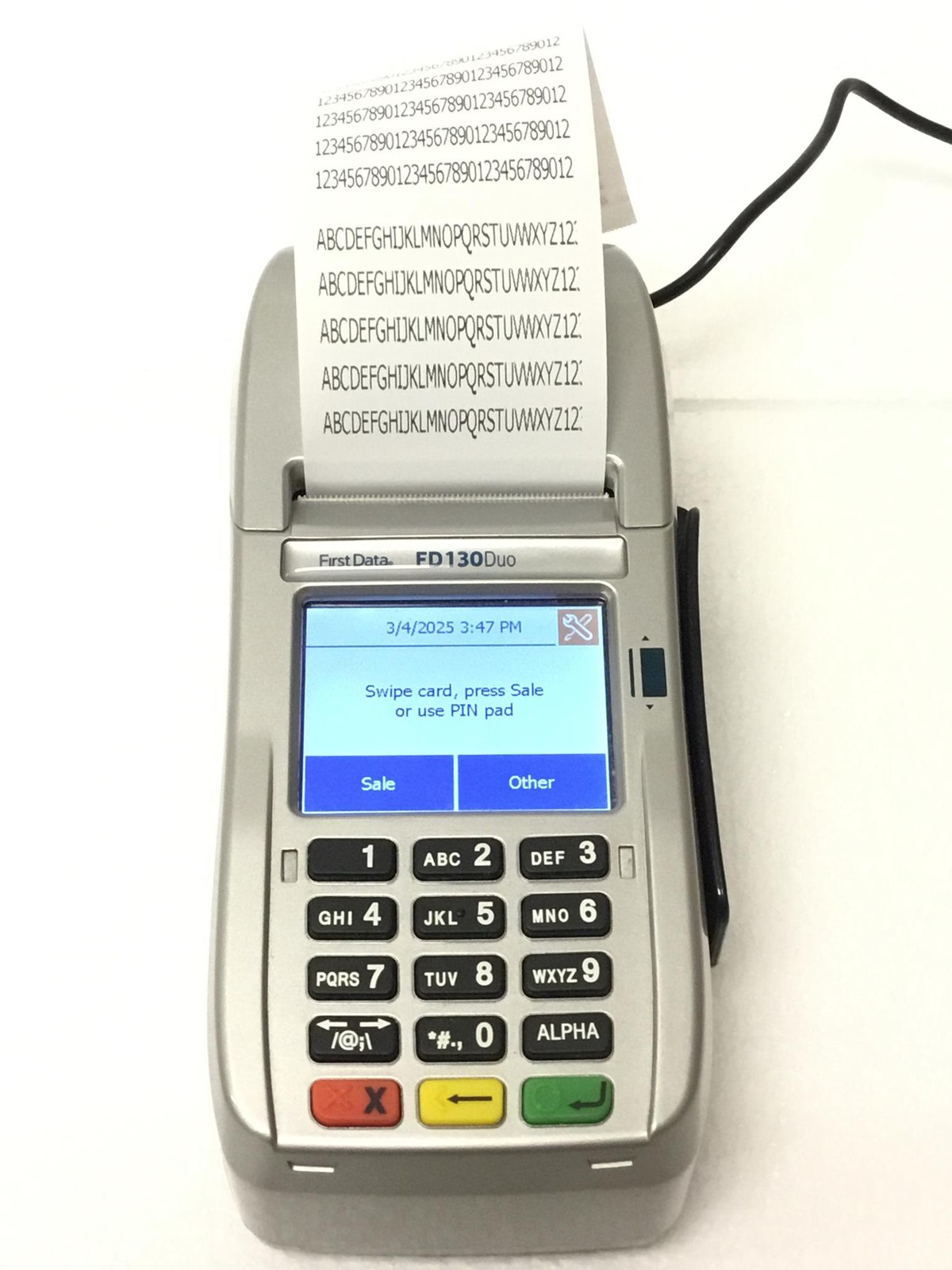 12x First Data FD130DUO Credit Card Machine w/Power AC Adapter, FREE SHIP