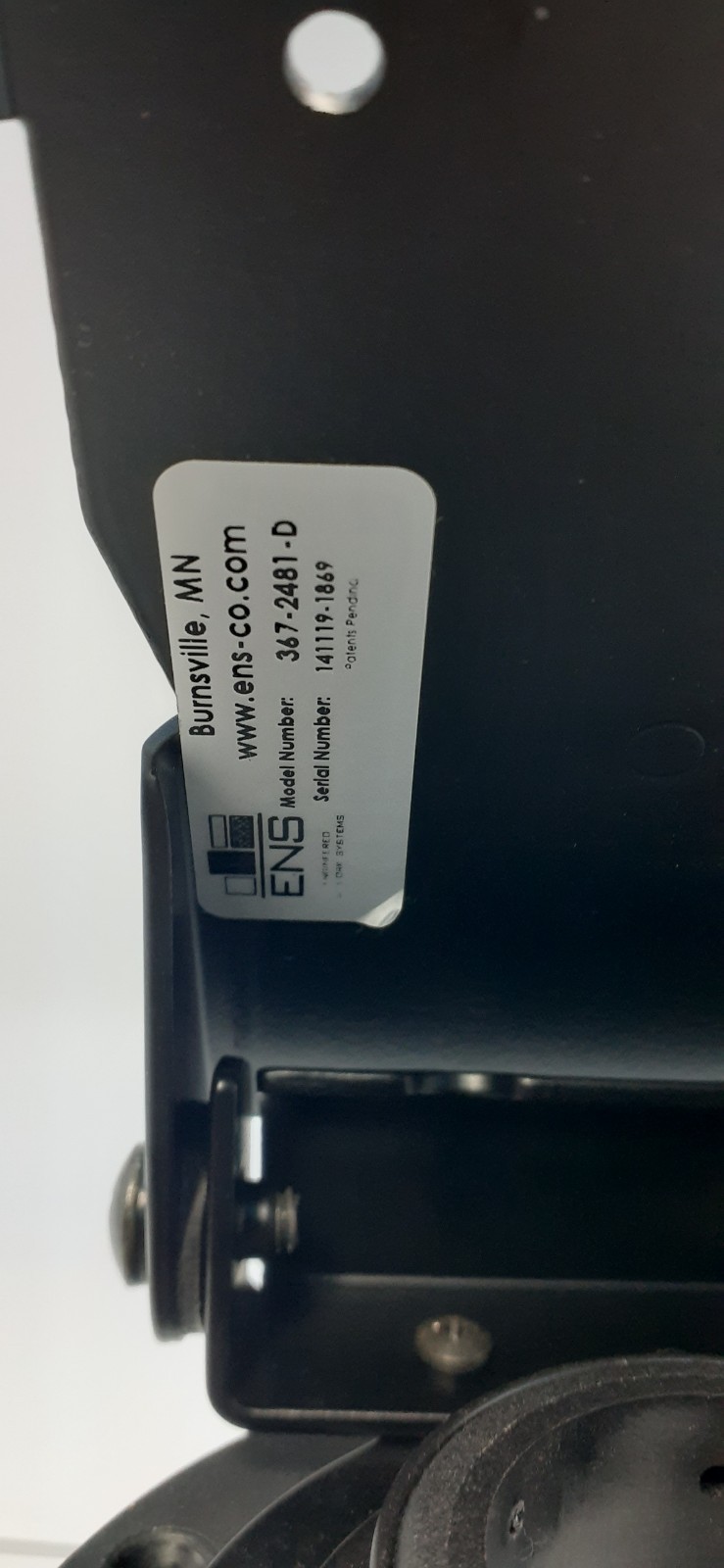 Black Verifone Pinpad M440 Tilt Swivel Stand