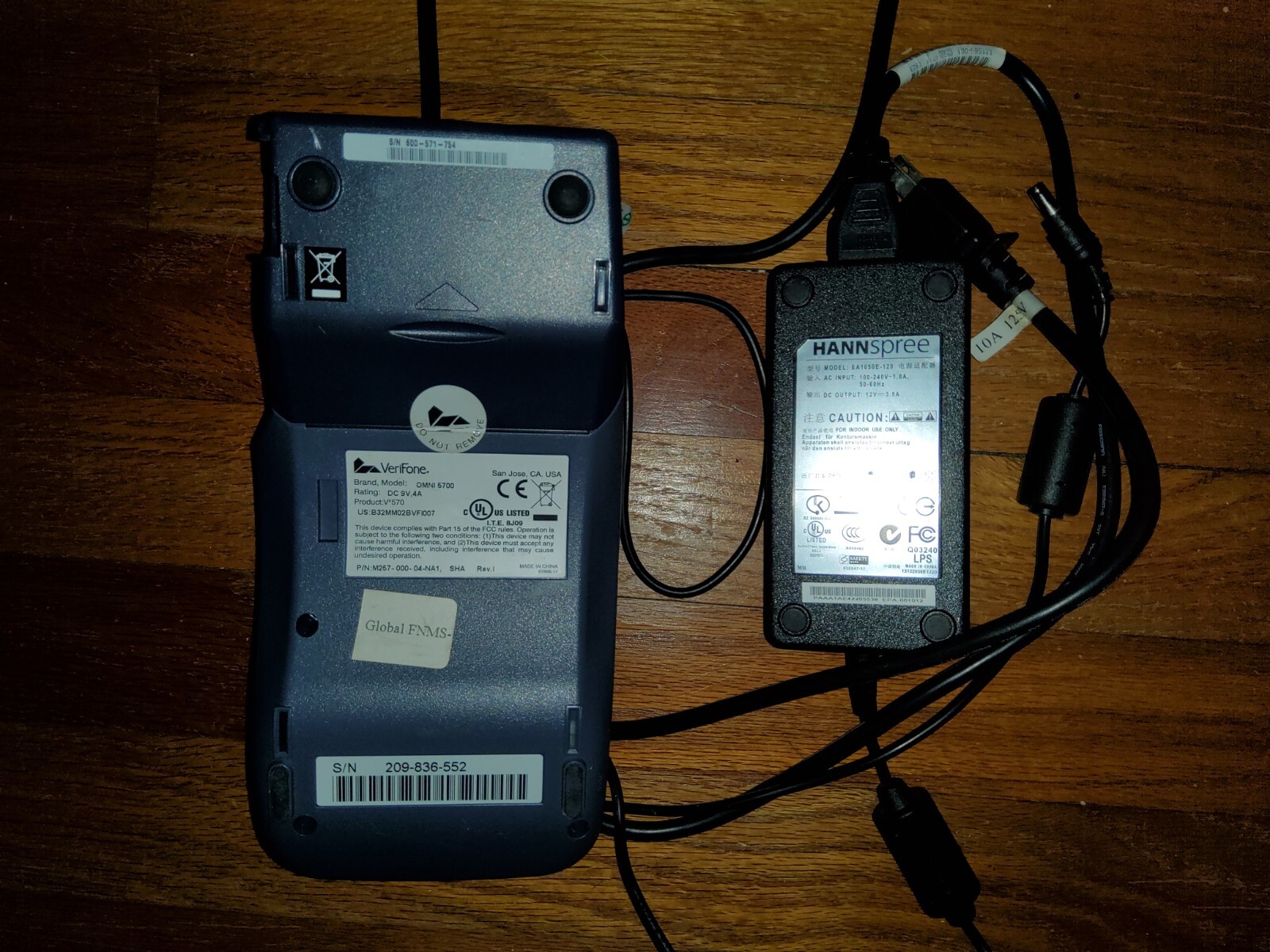 VeriFone VX570 Credit Card Terminal Vx 570 Omni 5750 M257-553-02-NA1