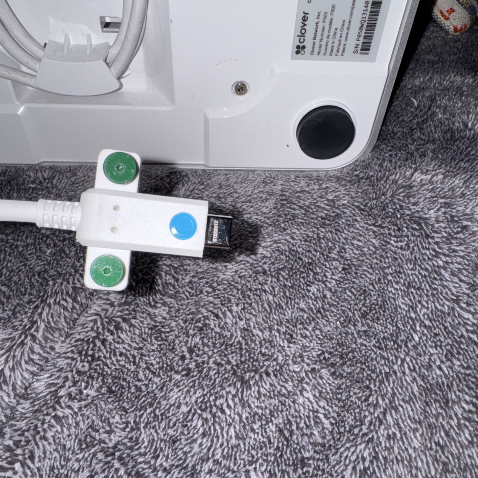Clover receipt printer