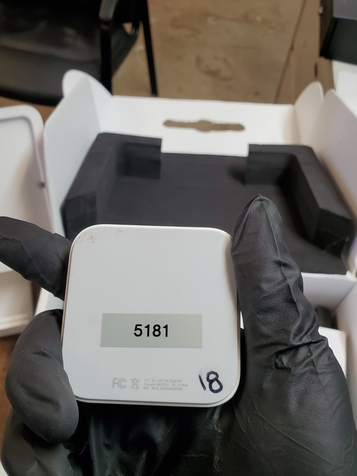 Square Register S6 iPad POS Credit Card Terminal Kit, Wired Credit Card Terminal
