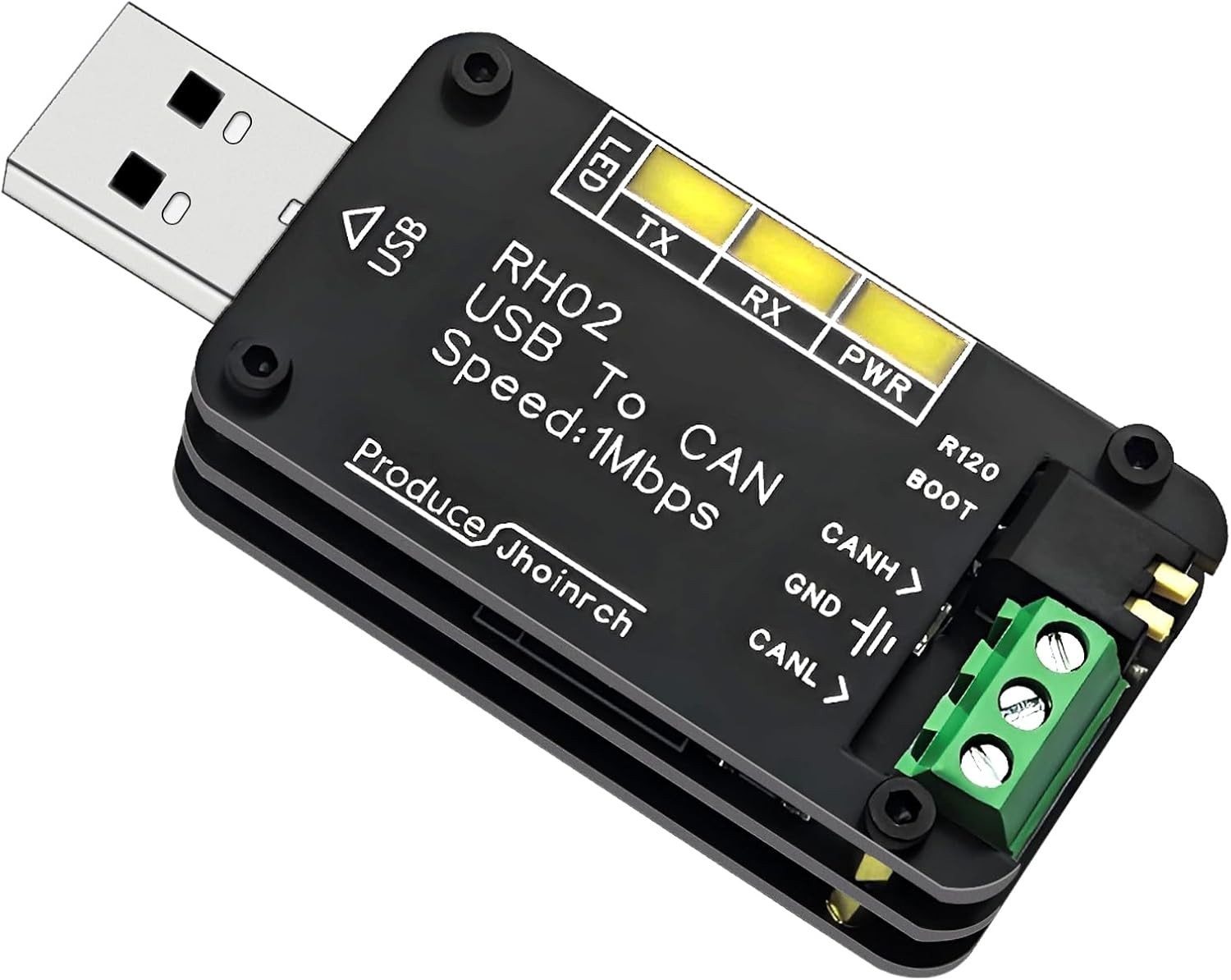 USB CAN Bus Adapter for Automotive Signal Processing