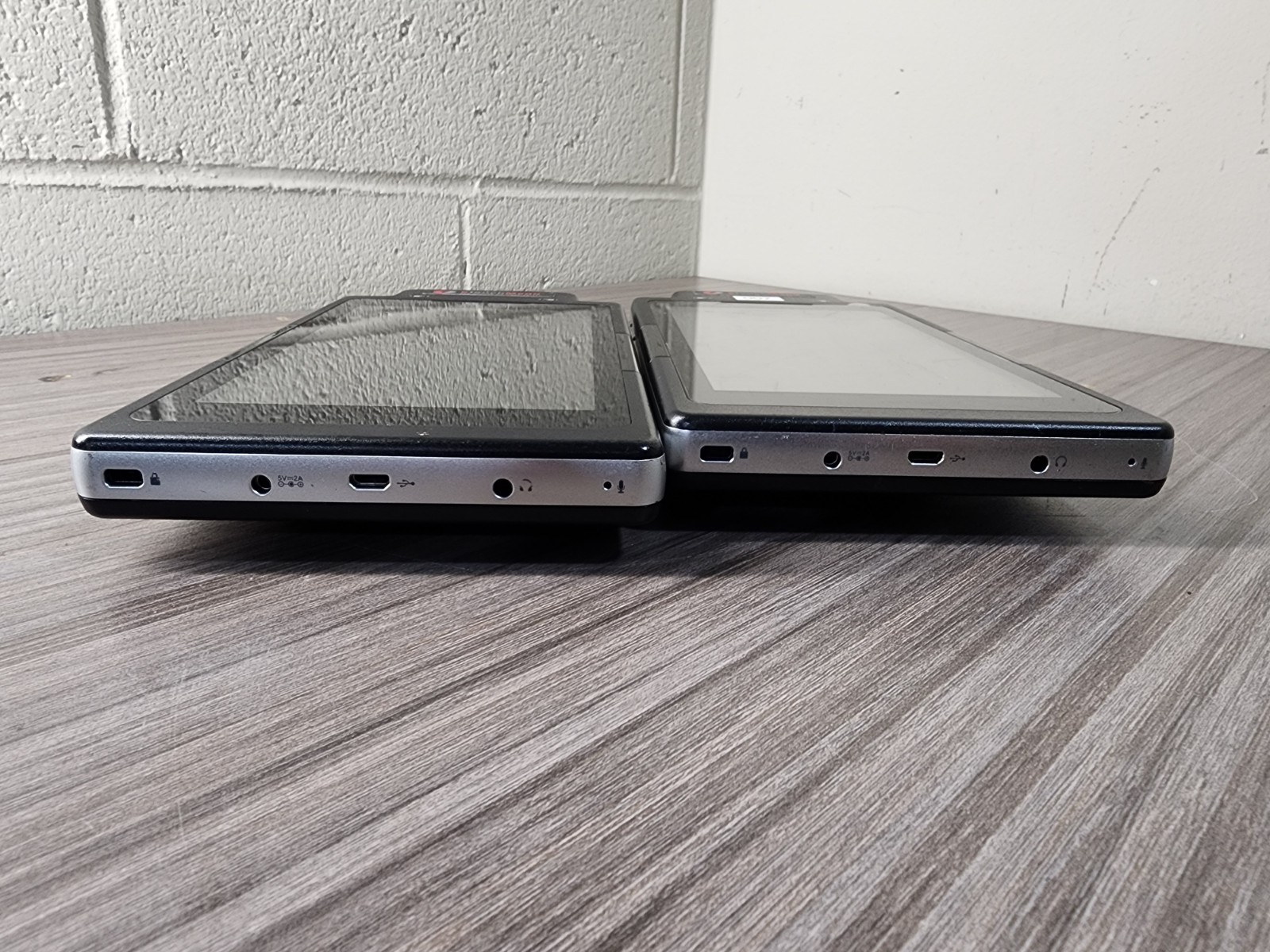 LOT OF 2 Ingenico Moby 70 M70 POS Tablet Mobile Payment Terminal
