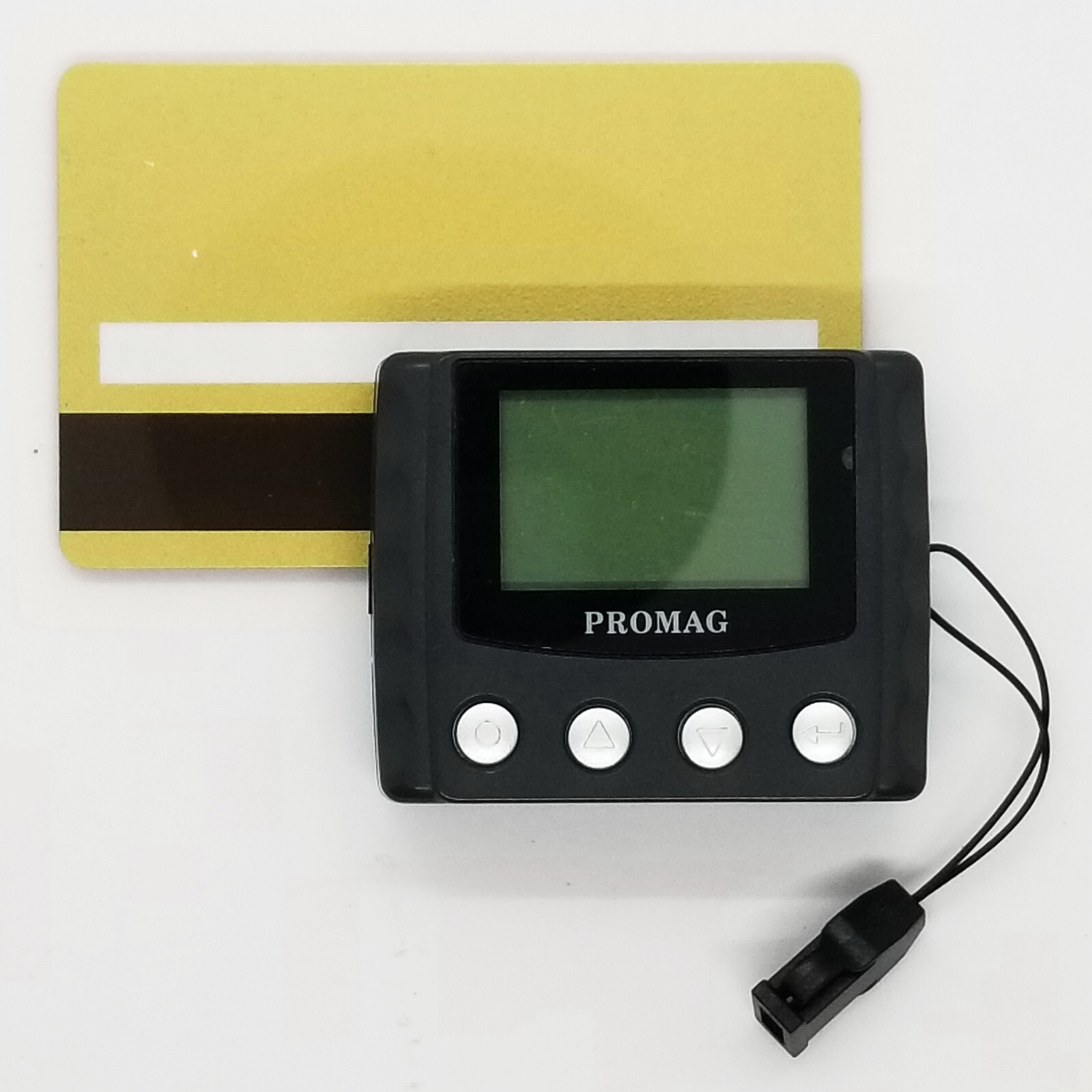 Smallest Magnetic Stripe Bank Debit Credit Card Skimmer Reader Cloner w/ Display