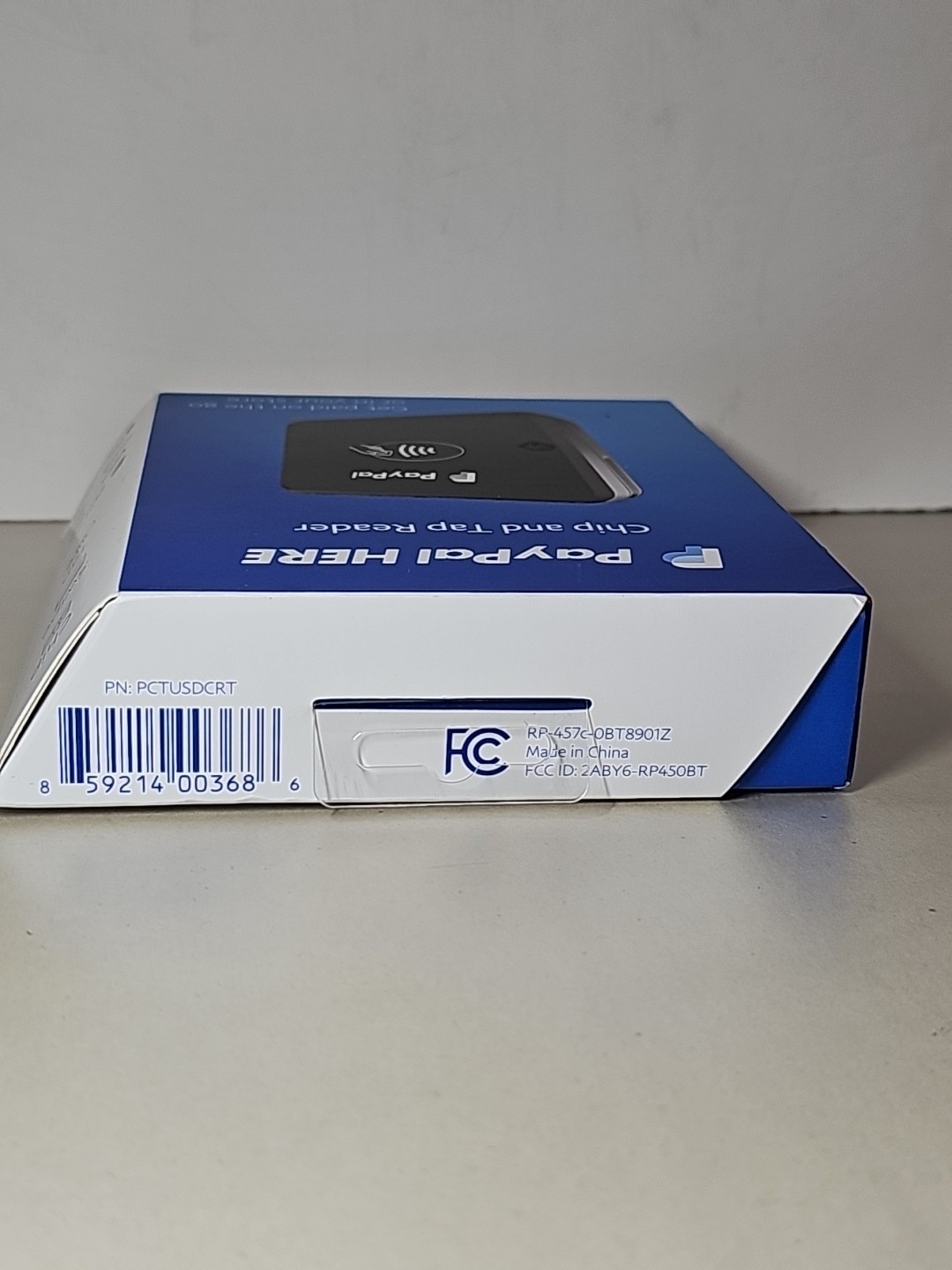 NEW PayPal HERE Chip and Tap Credit/Debit Card Reader / Card Scanner PCTUSDCRT
