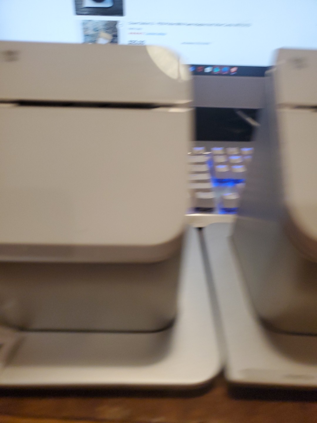 Clover P100 Station Printer Receipt Printer No Wires USED Lot Of 2